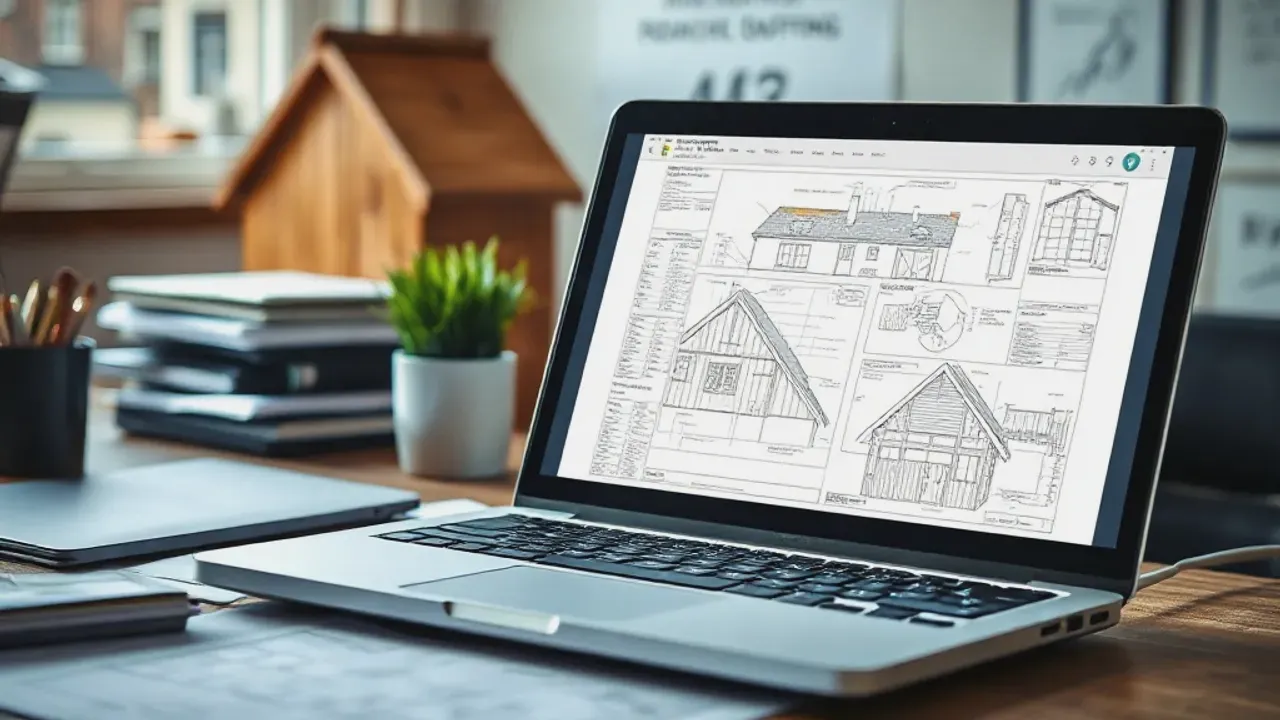 Plans and survey data produced by Epsom roofing